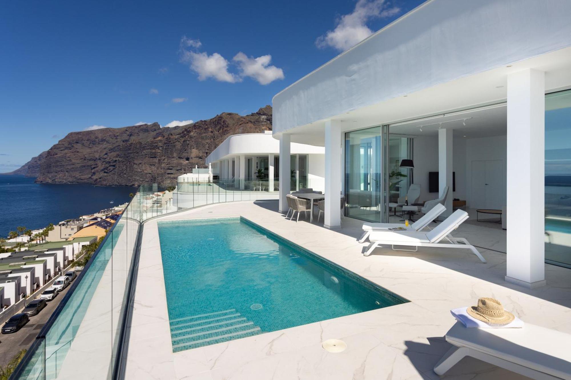 Crystal I Luxury Apartments By Enjoyahome Acantilado de los Gigantes Exterior foto
