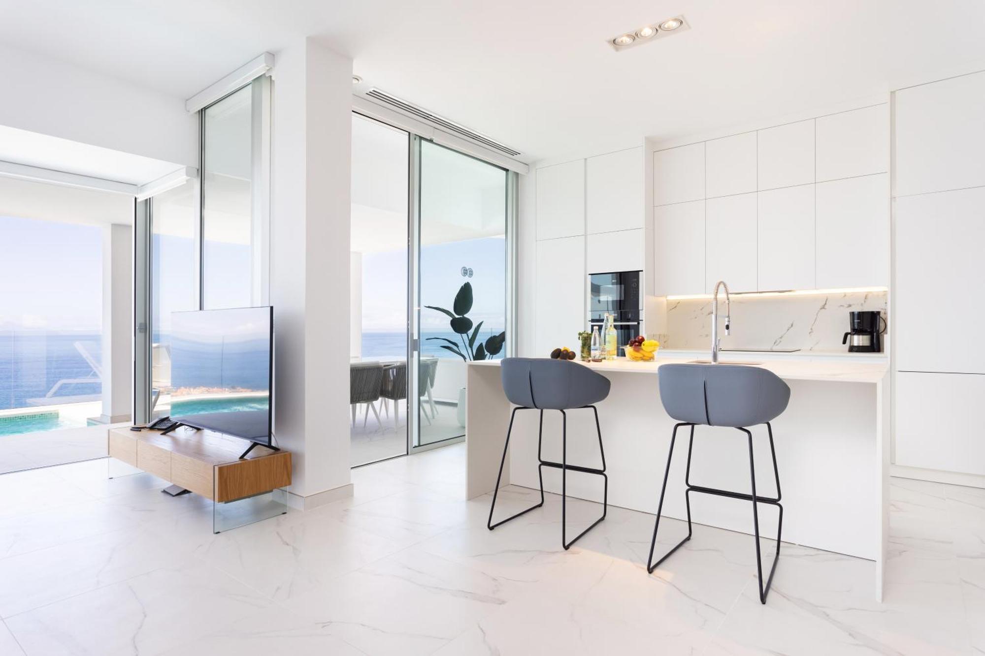 Crystal I Luxury Apartments By Enjoyahome Acantilado de los Gigantes Exterior foto
